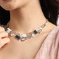 buy-sohi-black-dented-geometrical-necklace_h6v
