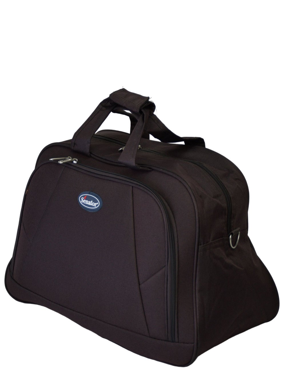buy-senator-travel-duffle-bag-for-unisex-lightweight-nylon-bag-multi-pocket-water-scratch-resistant-adjustable-shoulder-strap-weekend-bag-convenient-carry-on-luggage-for-camping-training-48l-brown-ea220_ugq