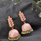 buy-sohi-pink-designer-leaf-shaped-contemporary-drop-earrings_rta