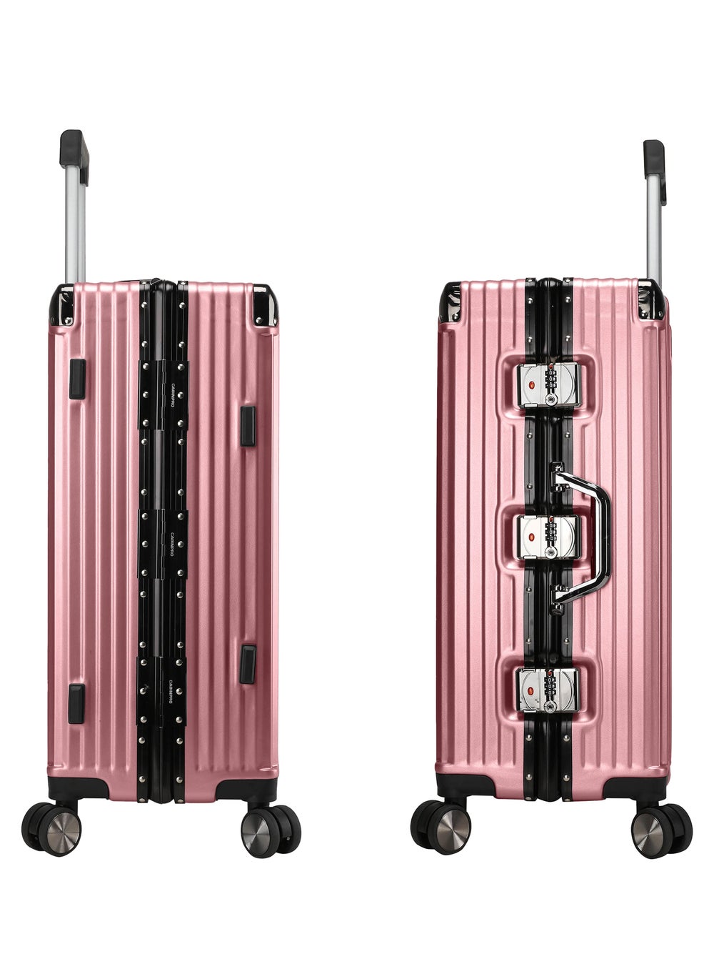 buy-cabinpro-lightweight-aluminum-frame-fashion-luggage-trolley-polycarbonate-hard-case-medium-checked-luggage-suitcase-with-4-quite-360-degree-double-spinner-wheels-cp001-rose-gold_g1r