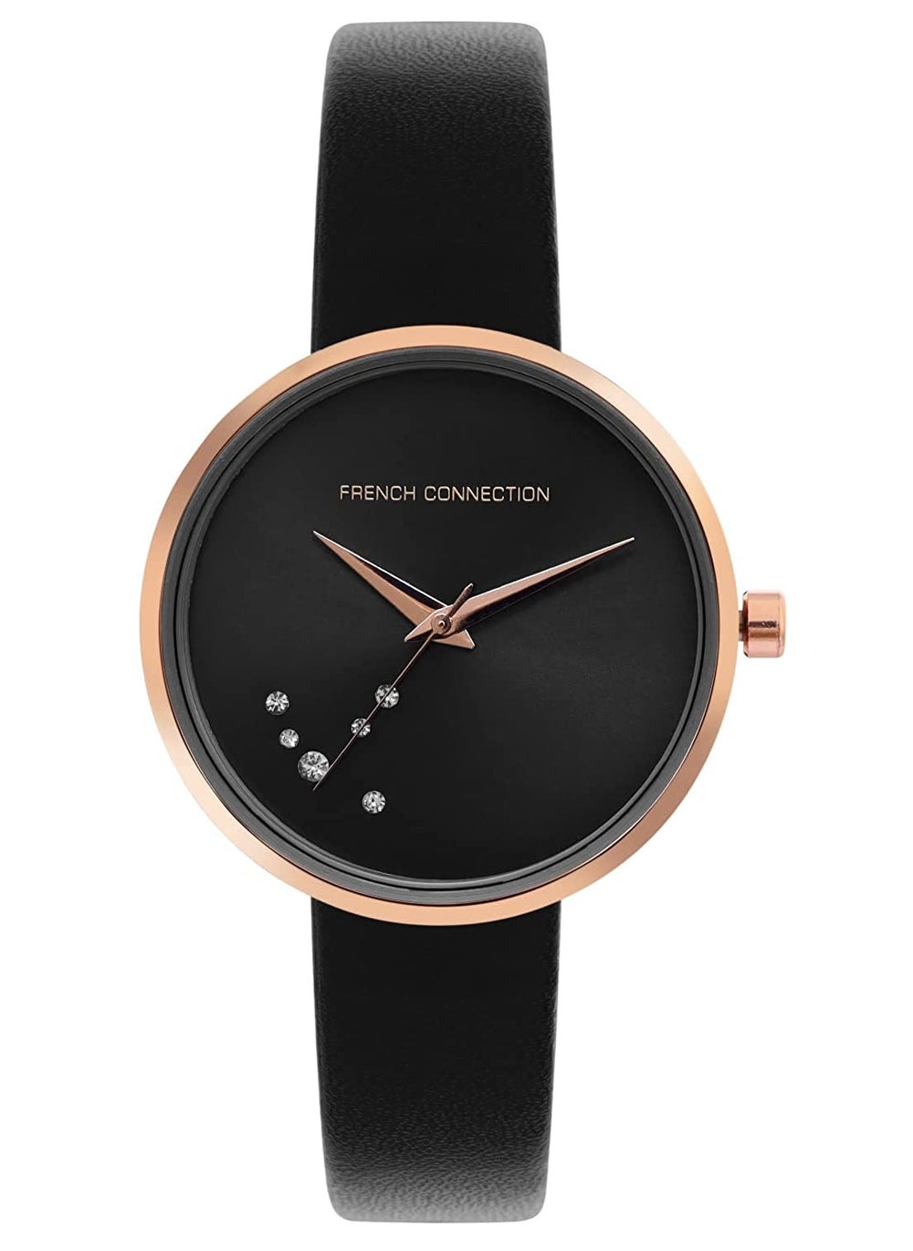 buy-french-connection-women-s-analog-watch-with-black-leather-strap-31-mm_96q