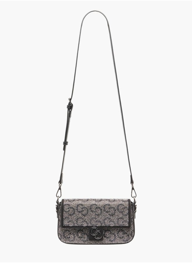 buy-celeste-women-logo-embellished-crossbody-bag-with-detachable-strap-and-flap-closure_5z8