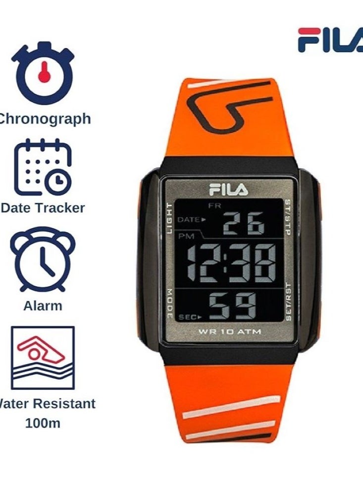 buy-fila-fila-adult-unisex-chrono-watch-plastic-case-orange-plastic-strap-38-325-006_sxy