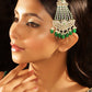 Elegant Kundan Studded Jhumar Passa Headpiece