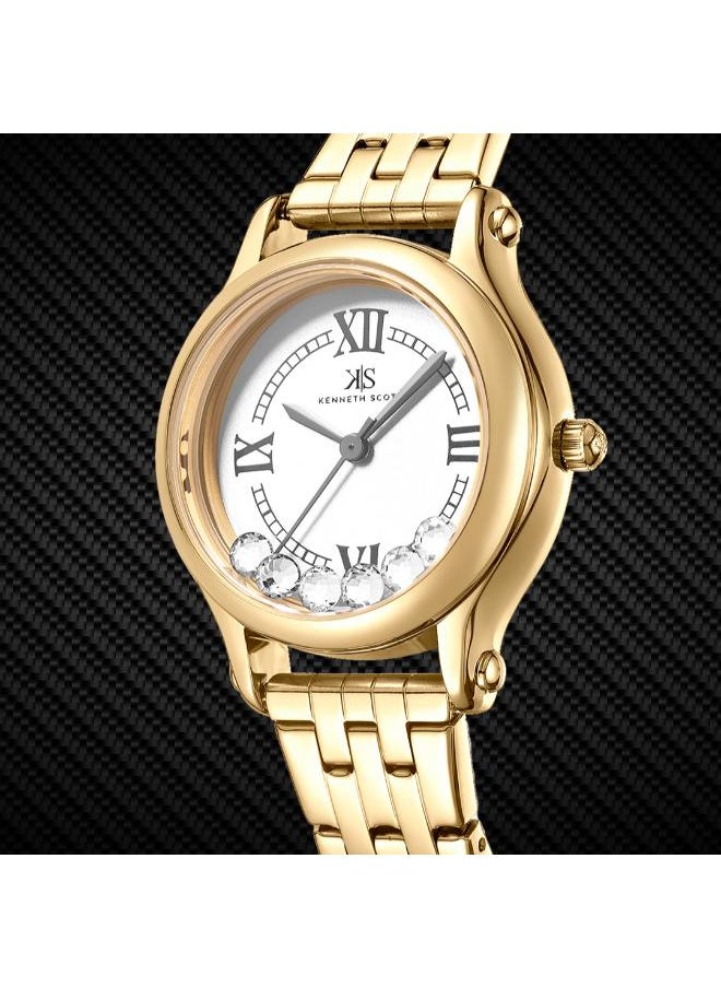 buy-kenneth-scott-women-s-stainless-steel-analog-watch-k25510-gbgw-30-mm_g7n