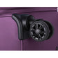 buy-eminent-expandable-luggage-trolley-bag-soft-suitcase-for-unisex-travel-polyester-shell-lightweight-with-tsa-lock-double-spinner-wheels-e777sz-medium-checked-24-inch-purple_rxp
