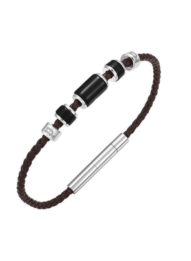 buy-police-bullion-brown-leather-with-onyx-beads-gents-braceletpeagb0032205_ql7