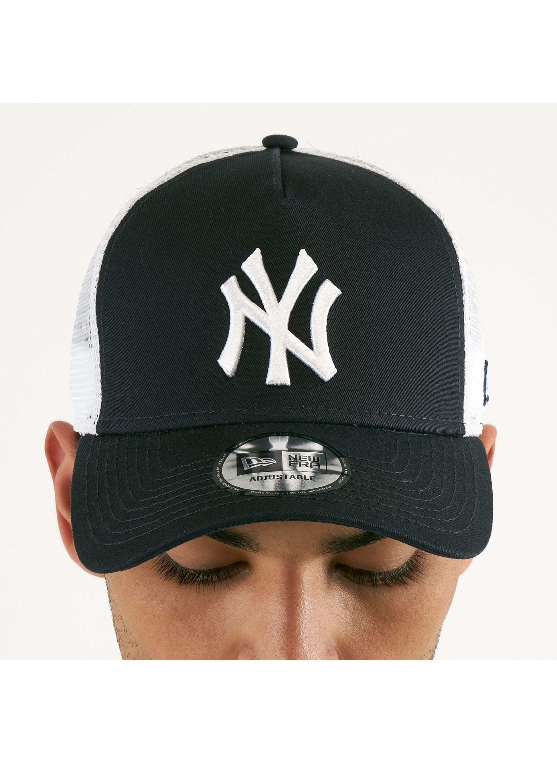 buy-new-era-men-s-mlb-new-york-yankees-clean-a-frame-trucker-cap_d28