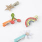 Meri Meri Icon Sparkle and Fun Hair Clips – Set of 8