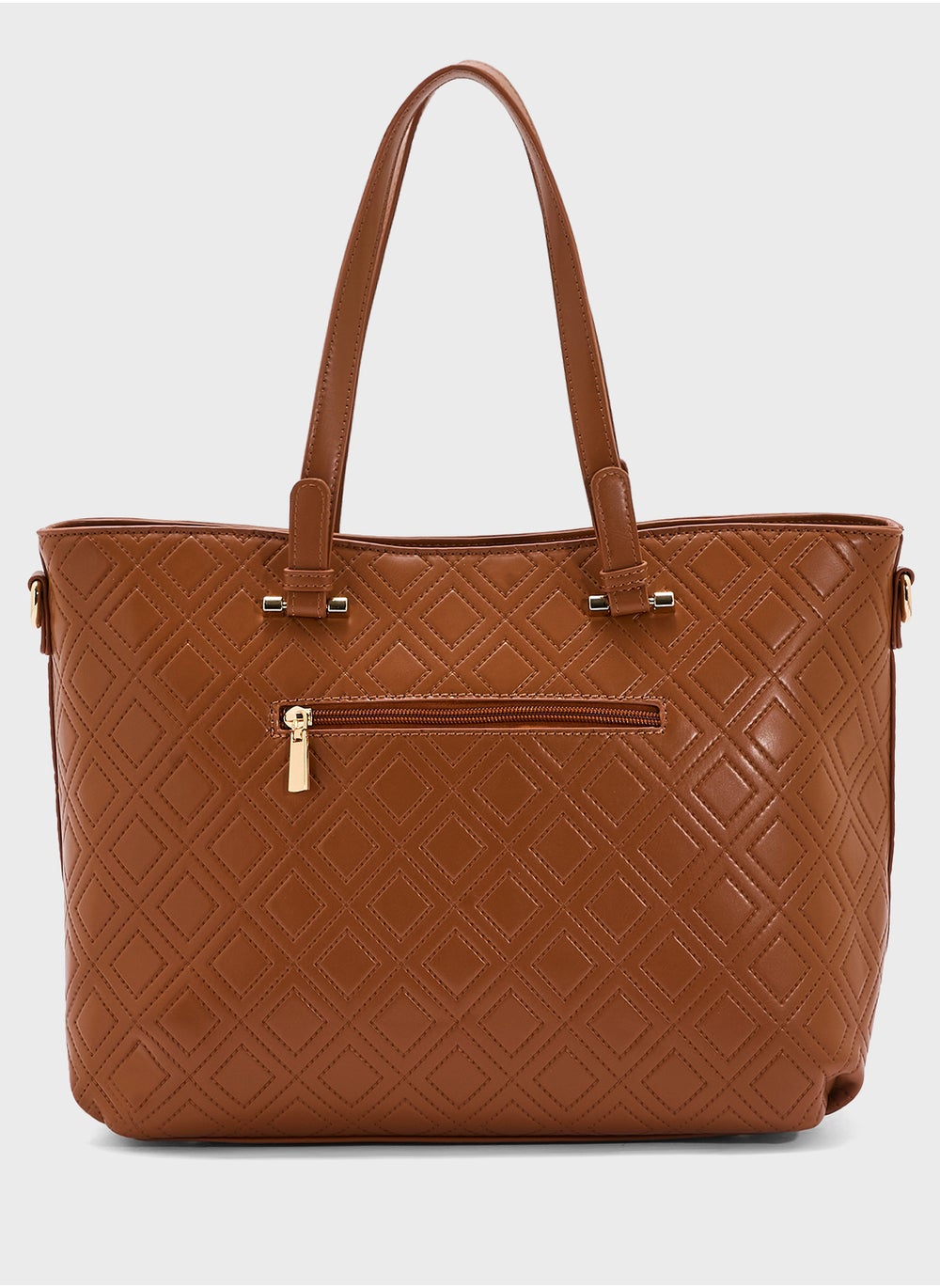 buy-khizana-faux-quilt-tote-bag-with-multiple-compartments_v80