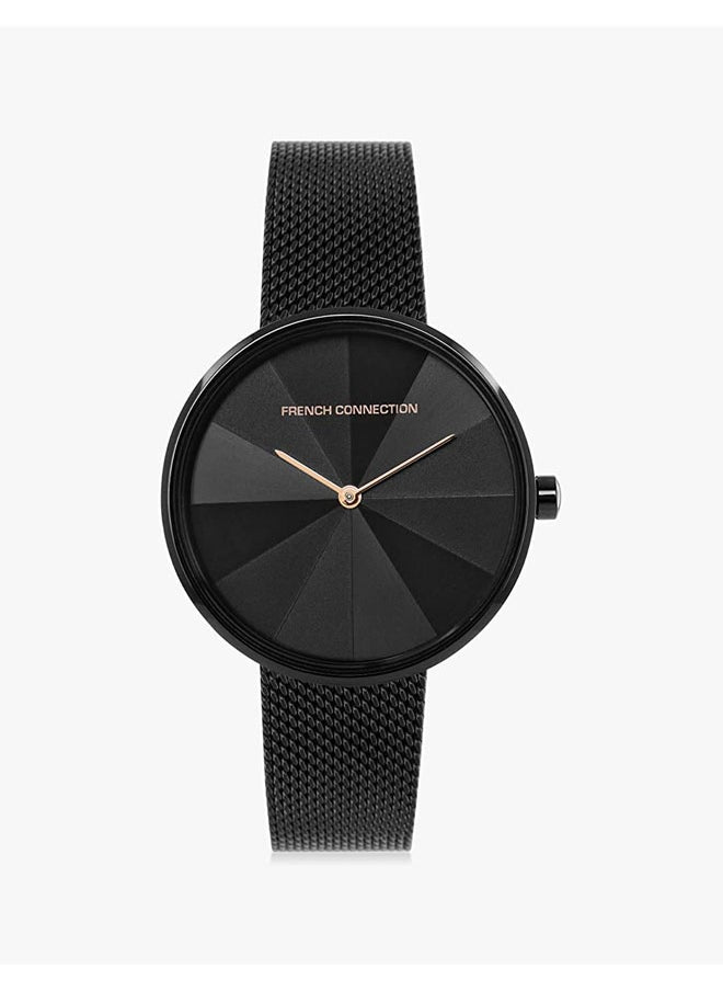 buy-french-connection-women-s-analog-watch-with-black-dial-stainless-steel-bracelet_6bb