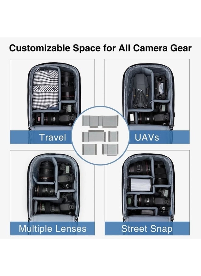 buy-bagsmart-bagsmart-black-anti-theft-waterproof-camera-case-laptop-bag_gia