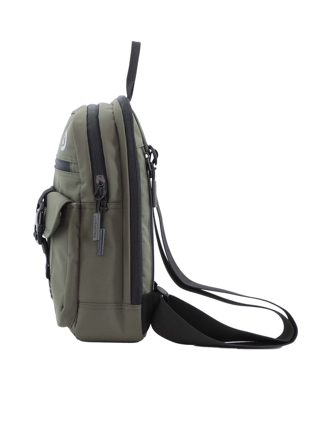 buy-discovery-discovery-shield-rpet-polyester-sling-cross-bag-khaki-durable-lightweight-tablet-protective-outdoor-business-college-casual-cross-body-bag-with-multi-compartment-rfid-pocket_kbo
