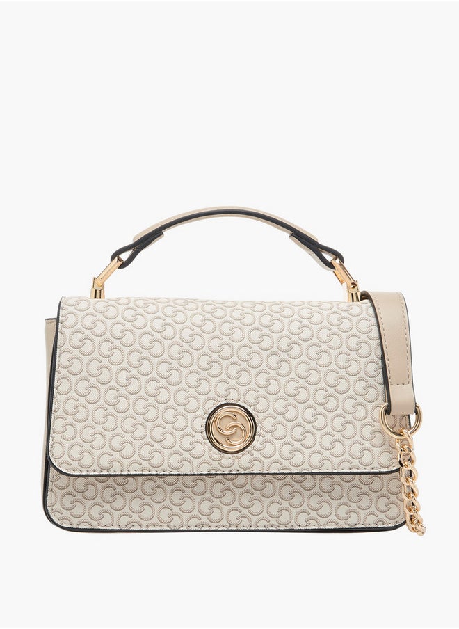 buy-celeste-monogram-print-crossbody-bag-with-detachable-chain-strap-and-flap-closure_uit