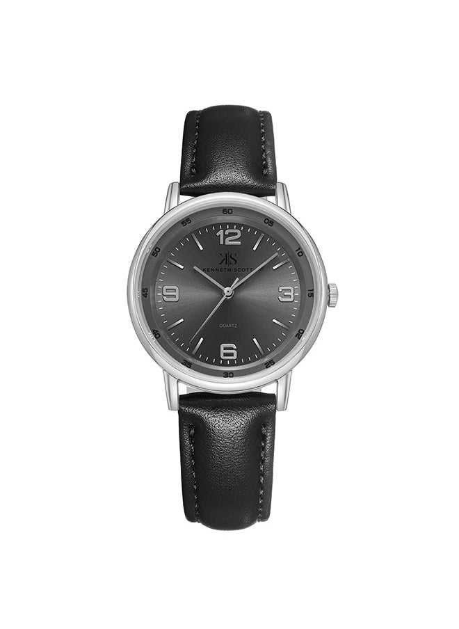 buy-kenneth-scott-women-s-polyurethane-analog-watch-k23540-slbx-33-mm_hwt