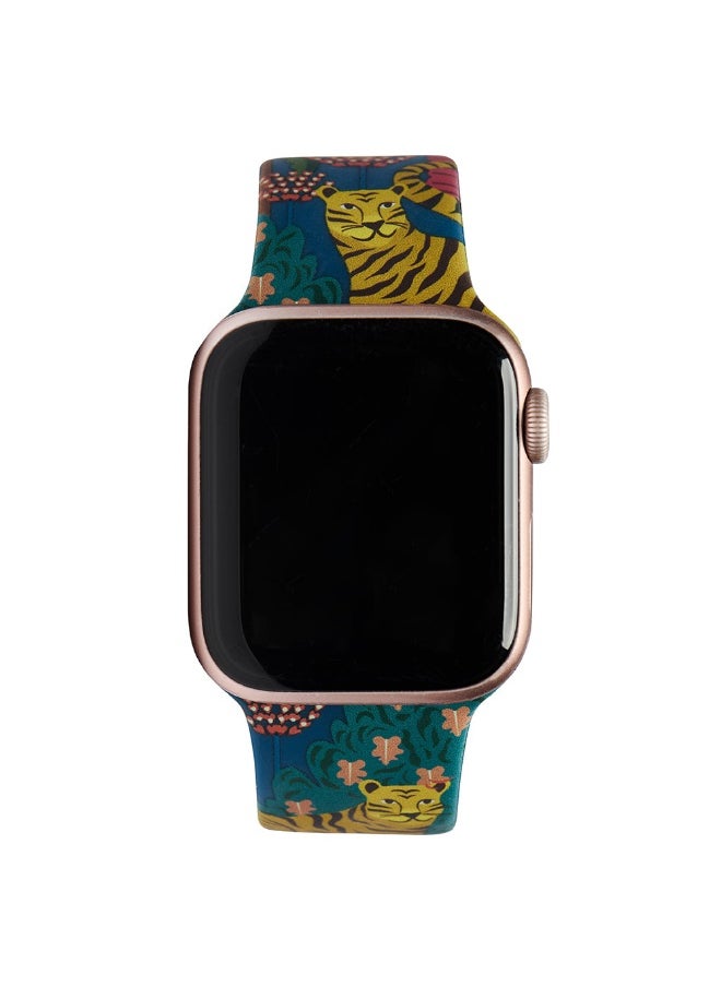 buy-chumbak-chumbak-jungle-watchband-compatible-with-apple-watches-38-40-41mm-watch-strap-silicone-watch-printed-colourful-strap-pin-and-tuck-closure_bjj
