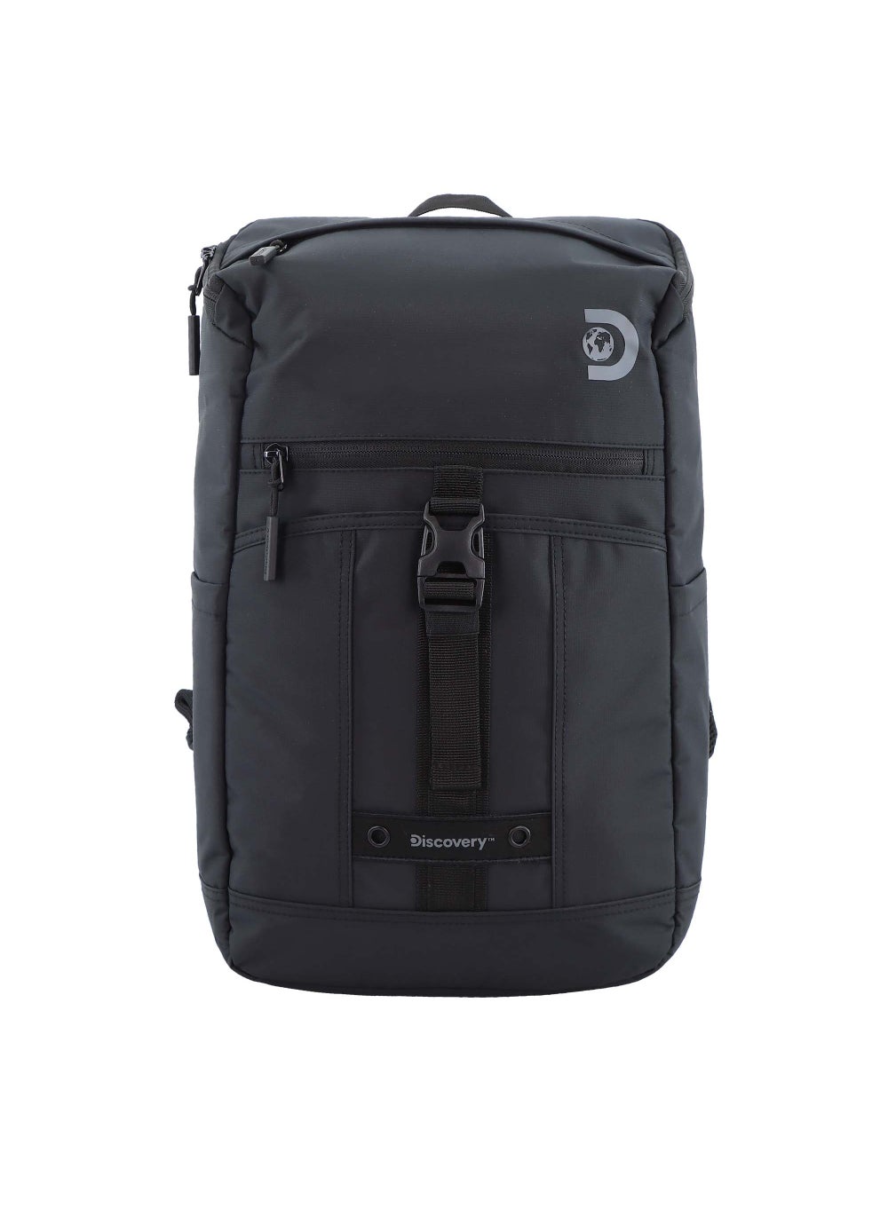 buy-discovery-discovery-shield-rpet-polyester-top-zip-open-laptop-backpack-black-with-tablet-compartment-casual-backpack-30l-large-capacity-laptop-bag-water-resistant-multi-pocket-school-travel-business-bag_uky