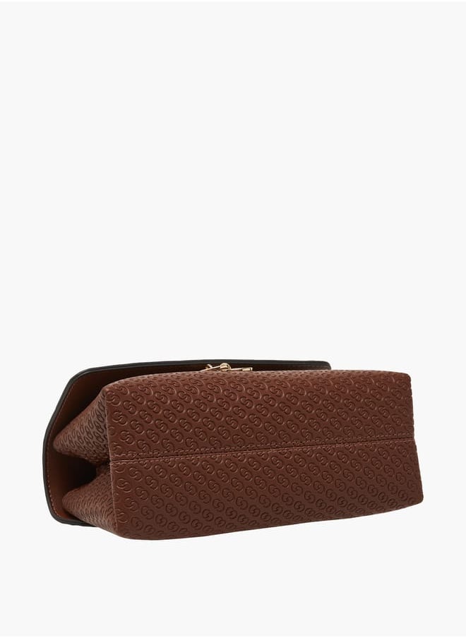 buy-celeste-women-monogram-embossed-crossbody-bag-with-button-closure-and-chain-strap_r2z