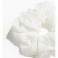 Elegant Embroidered Scrunchie - Gentle Hair Care