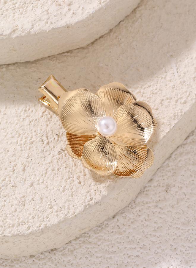 buy-take-two-take-two-flower-hair-clip-with-faux-pearl_g1t