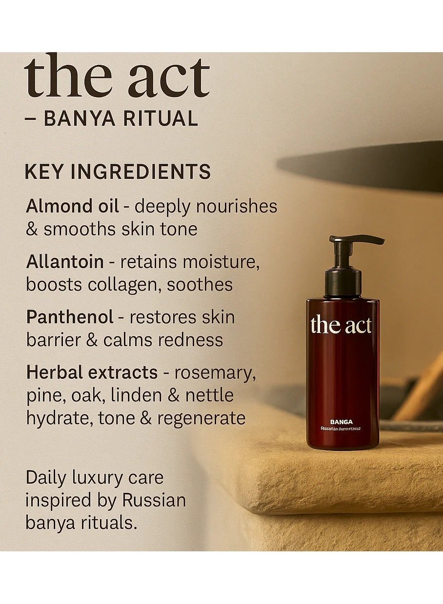 buy-the-act-the-act-banya-home-sauna-460ml-body-lotion-deep-nourishing-hydration-with-almond-oil-botanical-spa-aroma_904