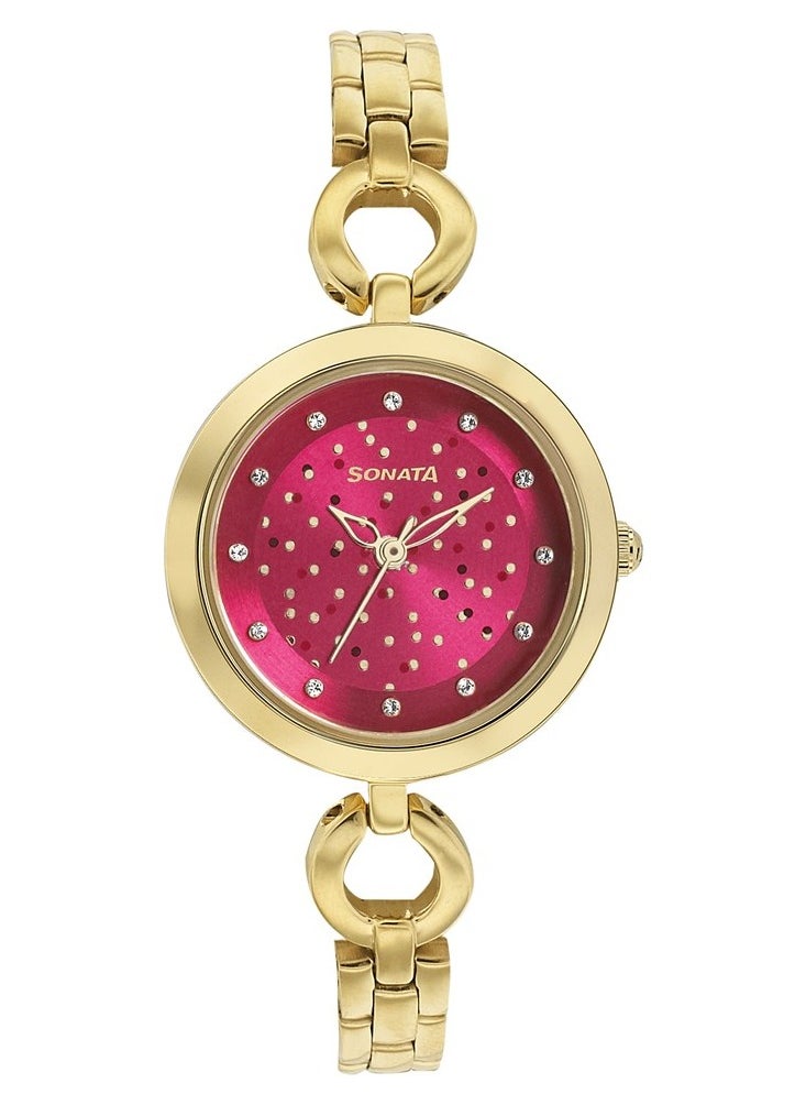 buy-sonata-round-shape-stainless-steel-analog-wrist-watch-8147ym06-25mm-golden_653