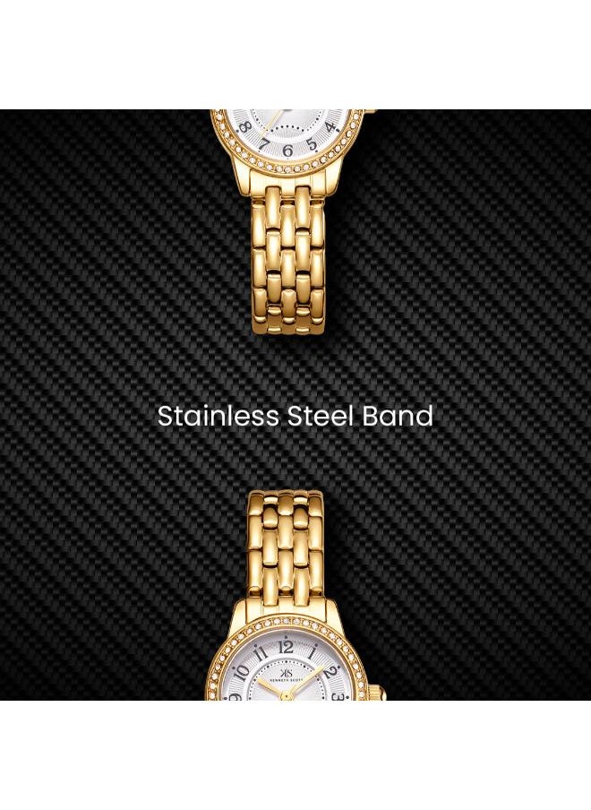 buy-kenneth-scott-women-s-stainless-steel-analog-watch-k25511-gbgw-23-mm_ixy