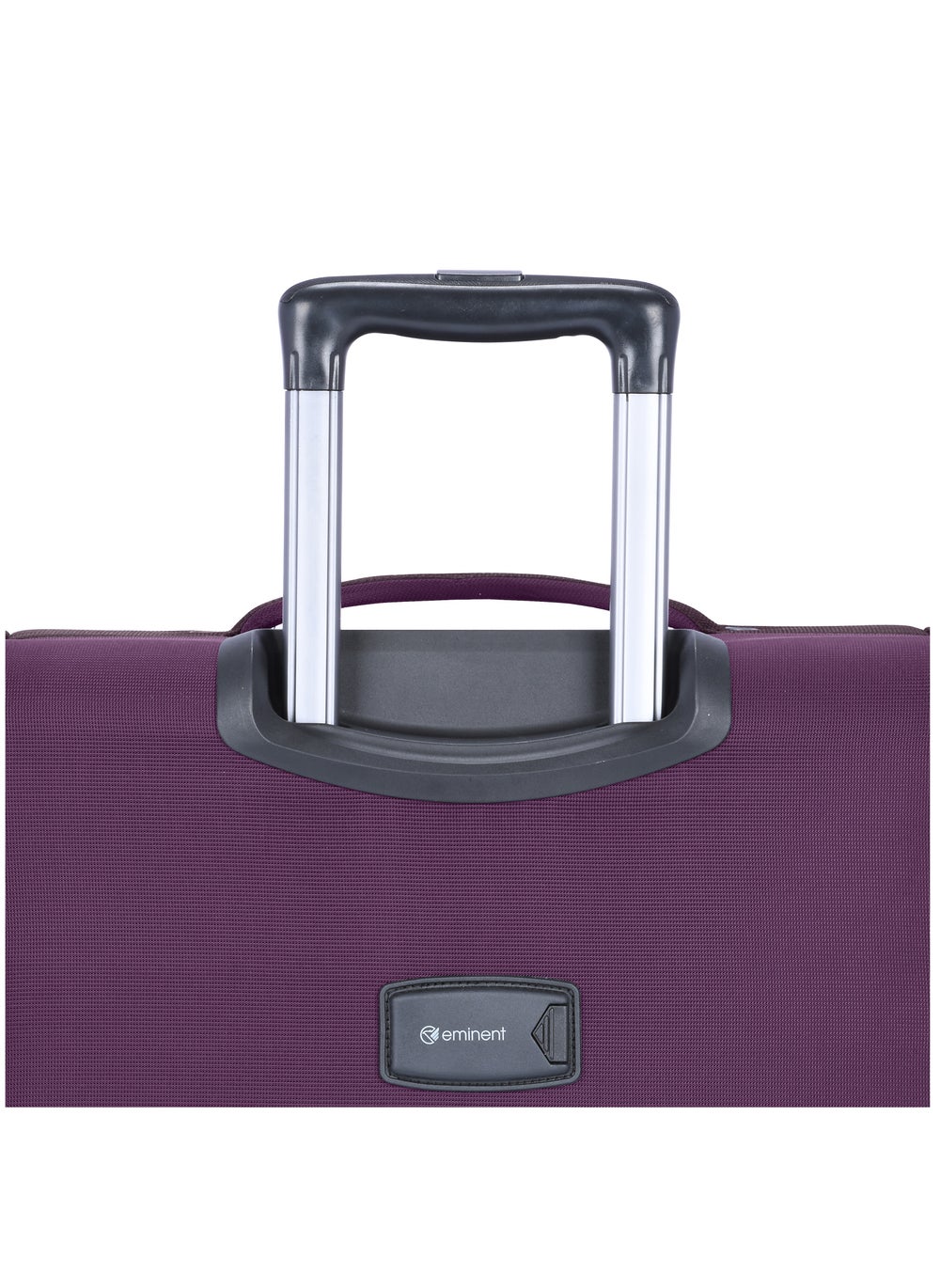 buy-eminent-expandable-luggage-trolley-bag-soft-suitcase-for-unisex-travel-polyester-shell-lightweight-with-tsa-lock-double-spinner-wheels-e777sz-medium-checked-24-inch-purple_c3d