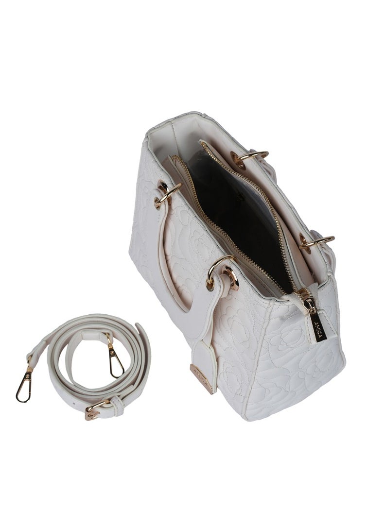 buy-amica-silene-floral-women-crossbody-handbag-leather-with-detachable-strap_g47