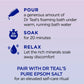 Dr Teal's Melatonin Foaming Bath 1000ml - Serene Slumber