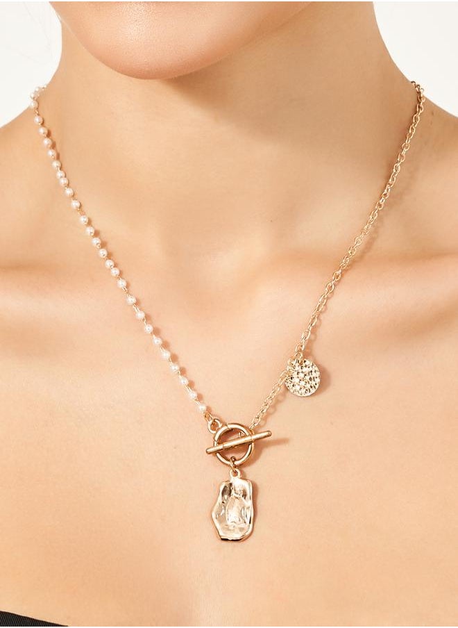buy-styli-dual-drop-embellished-necklace_726