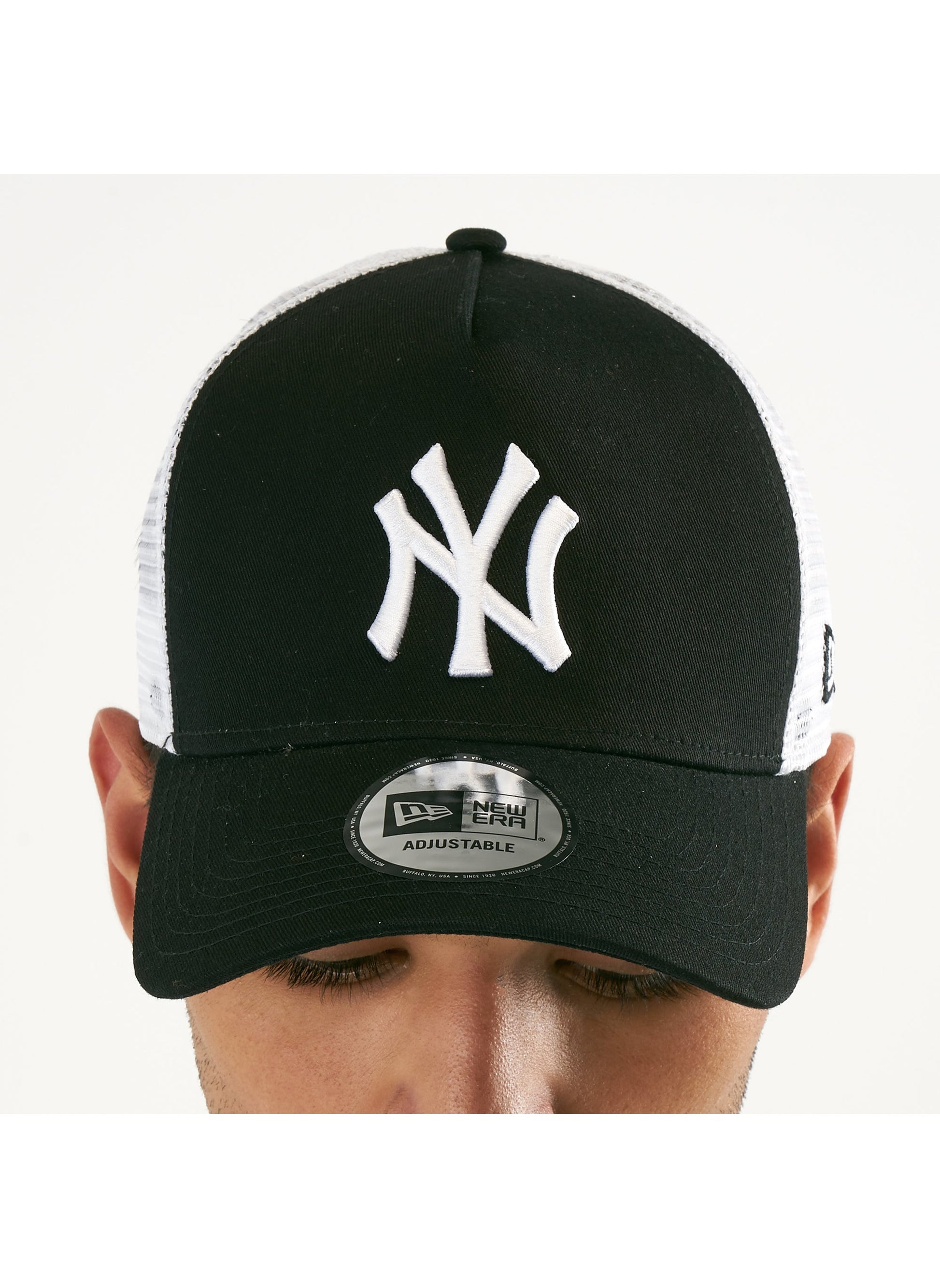 buy-new-era-men-s-mlb-new-york-yankees-clean-a-frame-trucker-cap_inl