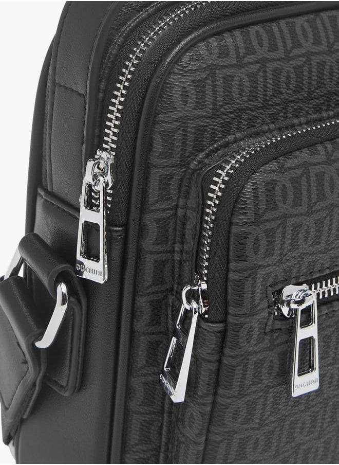 buy-duchini-mens-monogram-print-crossbody-bag-with-zip-closure-and-adjustable-strap_zum