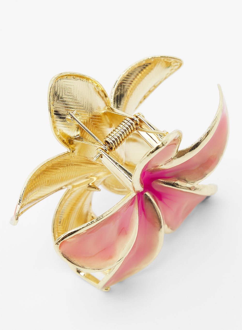 buy-ginger-metallic-flower-hair-claw_3tr