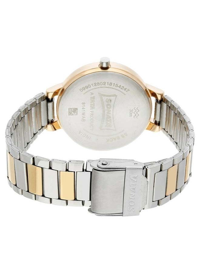 buy-sonata-round-shape-stainless-steel-analog-wrist-watch-8141km01-32-mm-two-toned_8ka