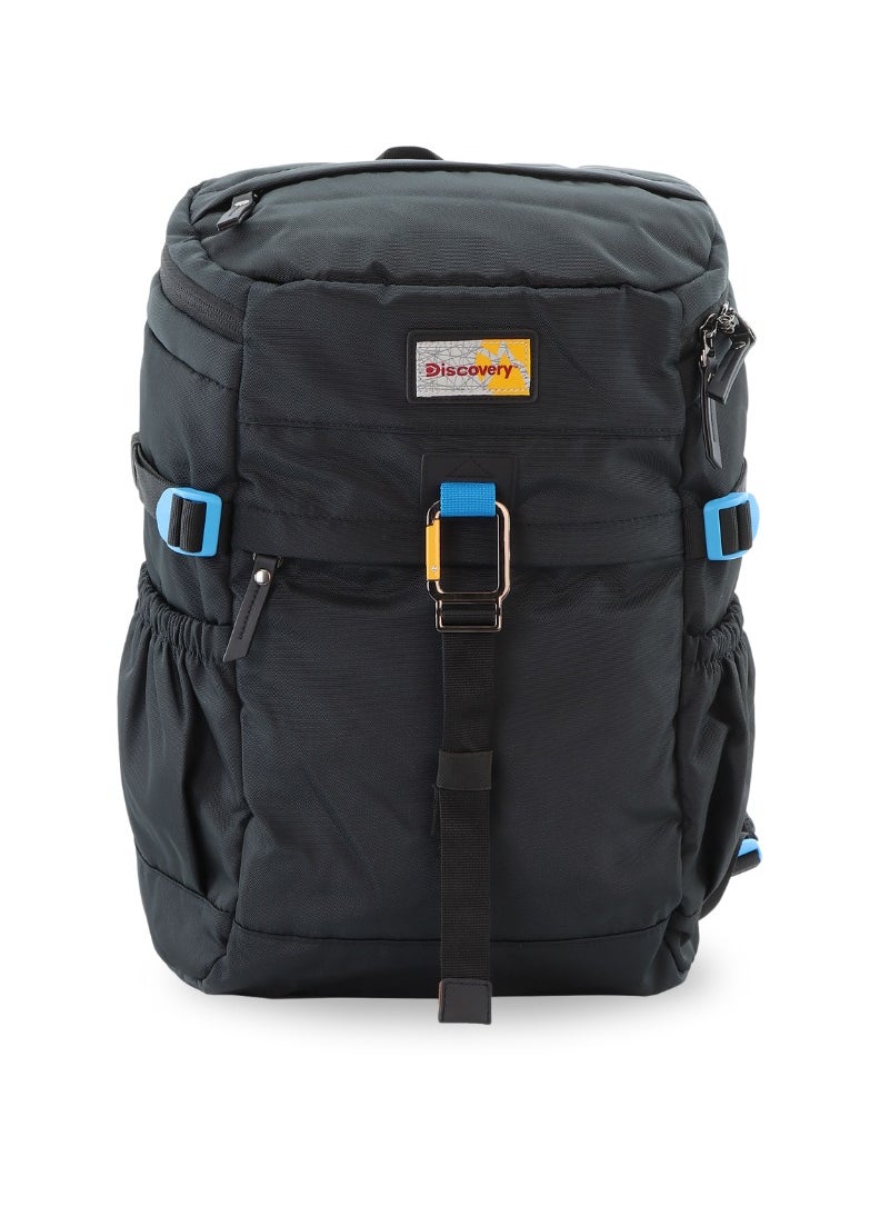 buy-discovery-discovery-icon-25-l-backpack-black-padded-laptop-backpack-durable-water-resistent-backpack-hiking-outdoor-travel-backpack-for-men-and-women_ez0