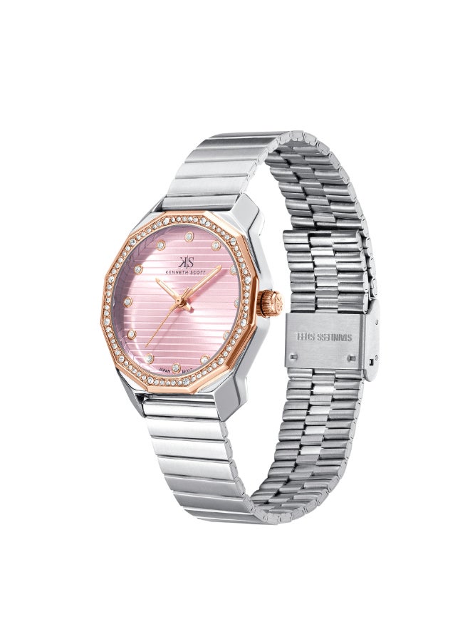 buy-kenneth-scott-women-s-stainless-steel-analog-watch-k24505-kbkp-33-mm_uns