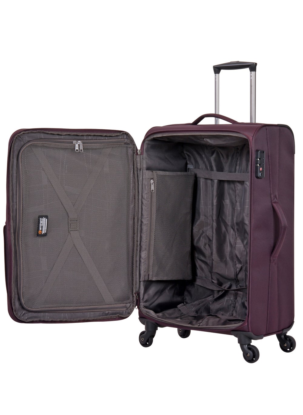 buy-eminent-soft-case-travel-bag-luggage-trolley-for-unisex-polyester-lightweight-expandable-wheeled-suitcase-with-tsa-lock-v6101-purple_u1r