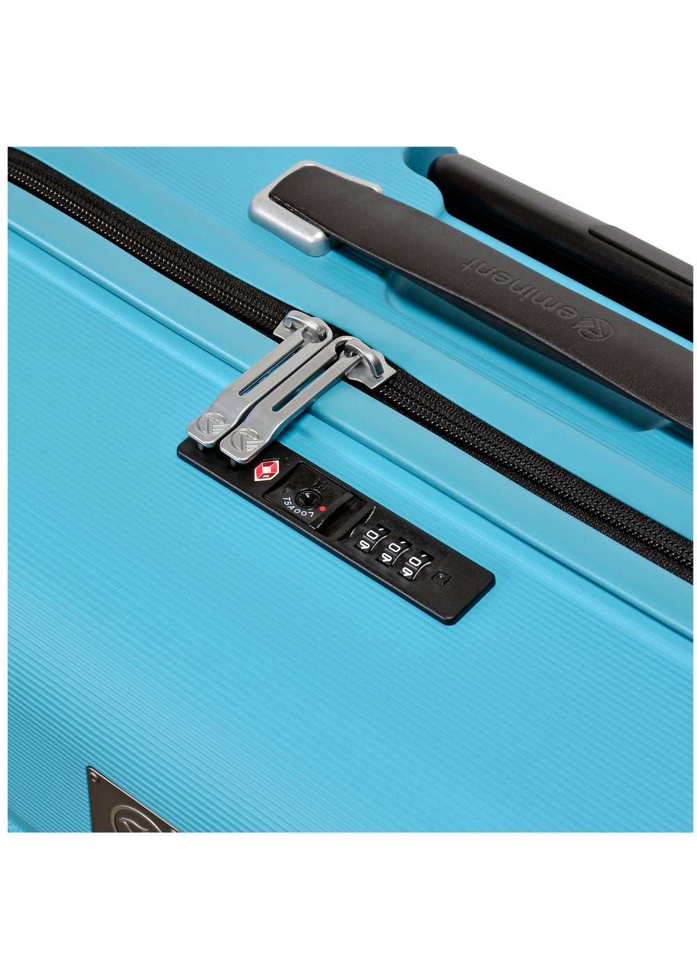 buy-eminent-knight-hard-case-travel-bag-luggage-trolley-polypropylene-lightweight-suitcase-4-quiet-double-spinner-wheels-with-tsa-lock-b0011-light-blue_z0n