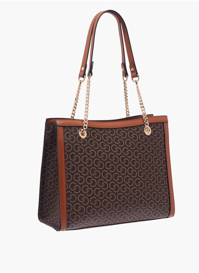 buy-celeste-women-monogram-print-tote-bag-with-double-handle-and-zip-closure_c36