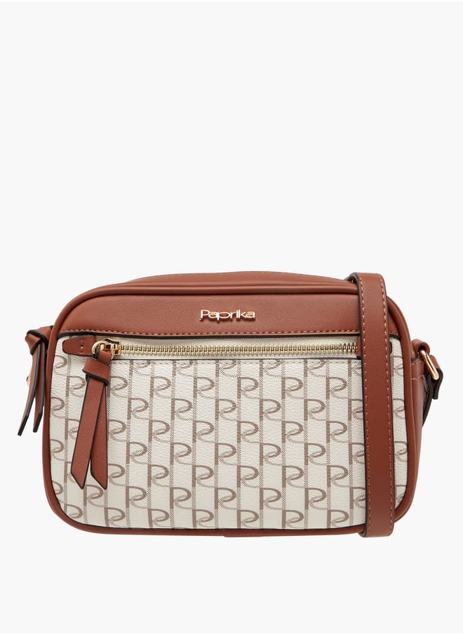 buy-paprika-women-s-monogram-print-crossbody-bag-with-adjustable-strap_zs7