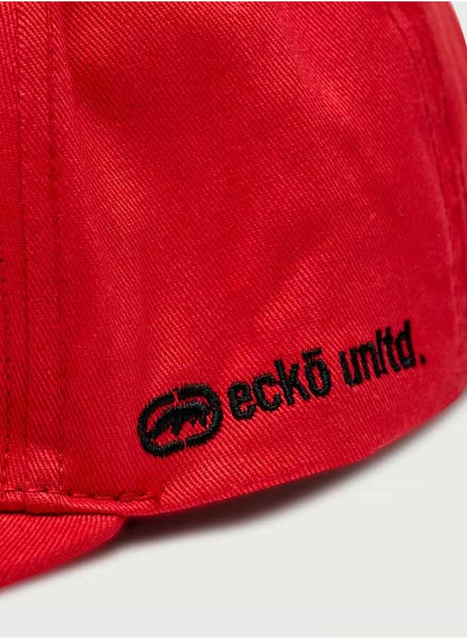 buy-ecko-ecko-logo-embroidered-cap-with-hook-and-loop-strap-closure_7q9