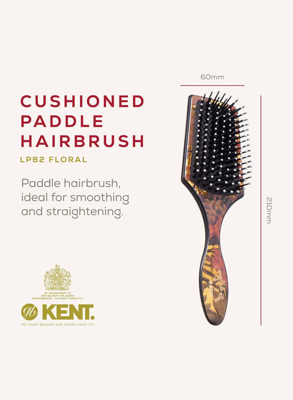buy-kent-kent-lpb2-small-floral-cushioned-paddle-hair-brush-detangling-and-smoothing-brush-for-all-hair-types_s4w
