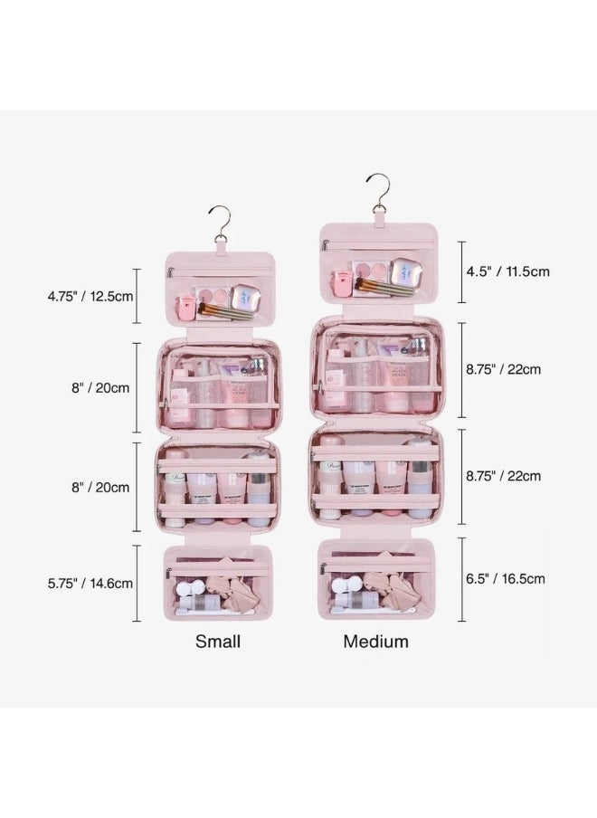 buy-bagsmart-bagsmart-light-pink-spacesaver-exploreease-puffy-multi-functional-toiletry-bag_qtp