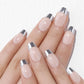 Silver Chic French Magic Press Manicure Kit
