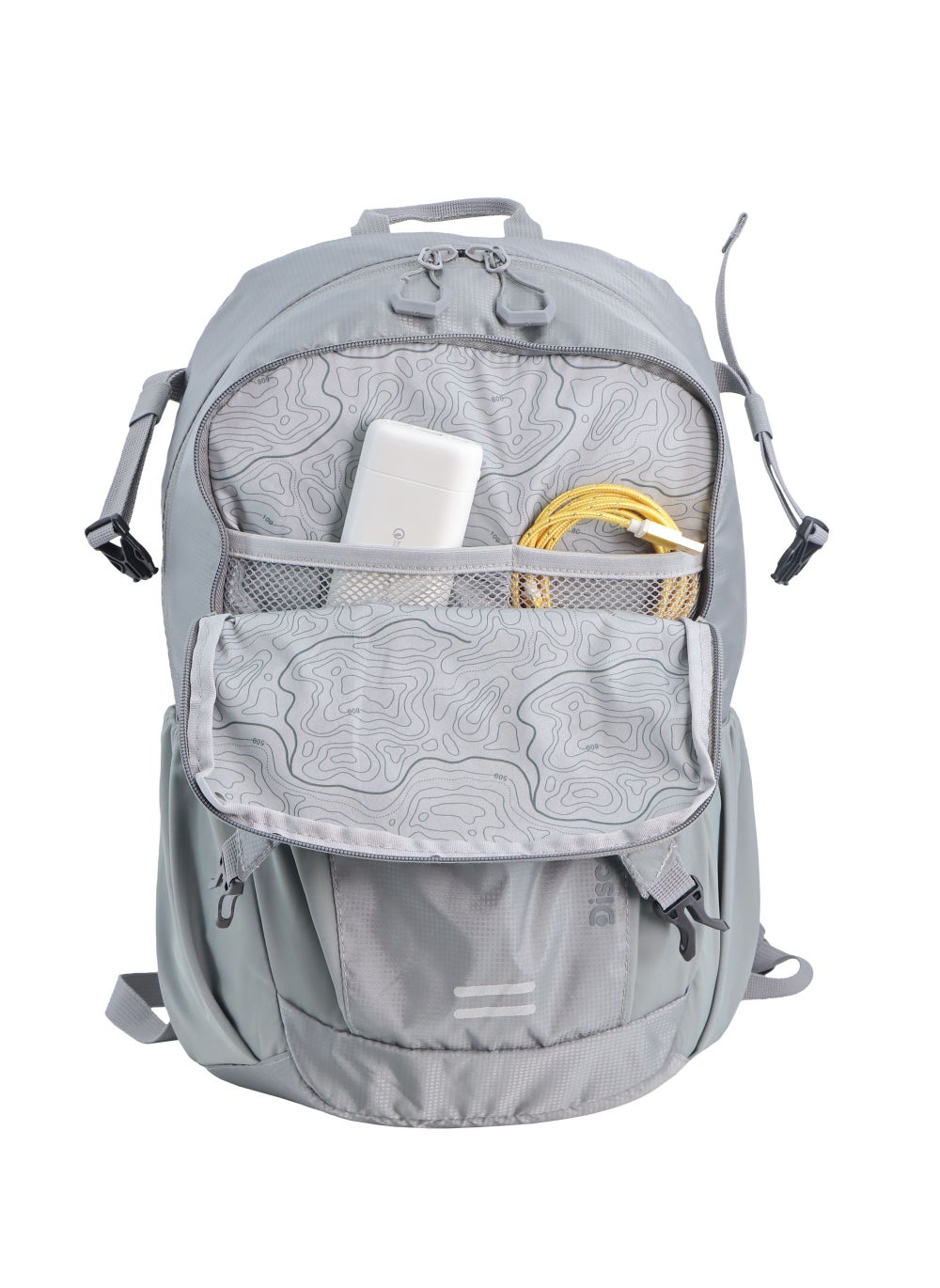 buy-discovery-discovery-body-spirit-nylon-ripstop-10l-outdoor-backpack-grey-for-men-and-women-durable-lightweight-water-resistant-casual-daypack-bag-for-school-college-university-office-travel-hiking-adventure_uot