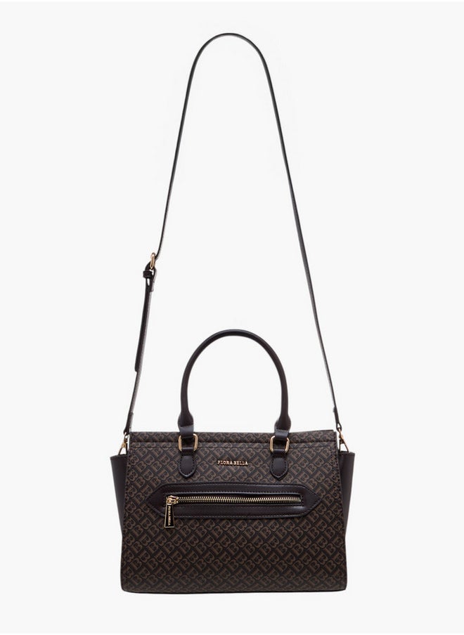 buy-flora-bella-by-shoexpress-monogram-print-tote-bag-with-double-handle-and-zip-closure_k6t