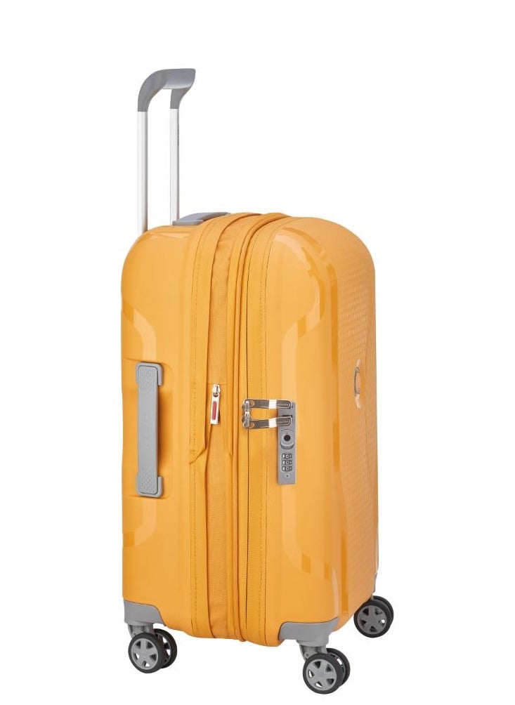 buy-delsey-paris-recycled-clavel-55cm-expandable-4-double-wheel-cabin-luggage-trolley-yellow_95g