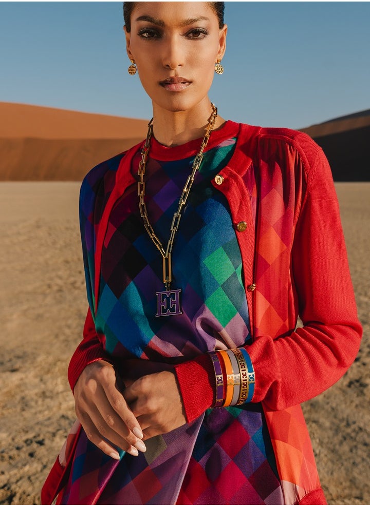 buy-escada-carlett-gold-plated-bangle-with-logo-cutout-and-green-enamel-detail_6xm