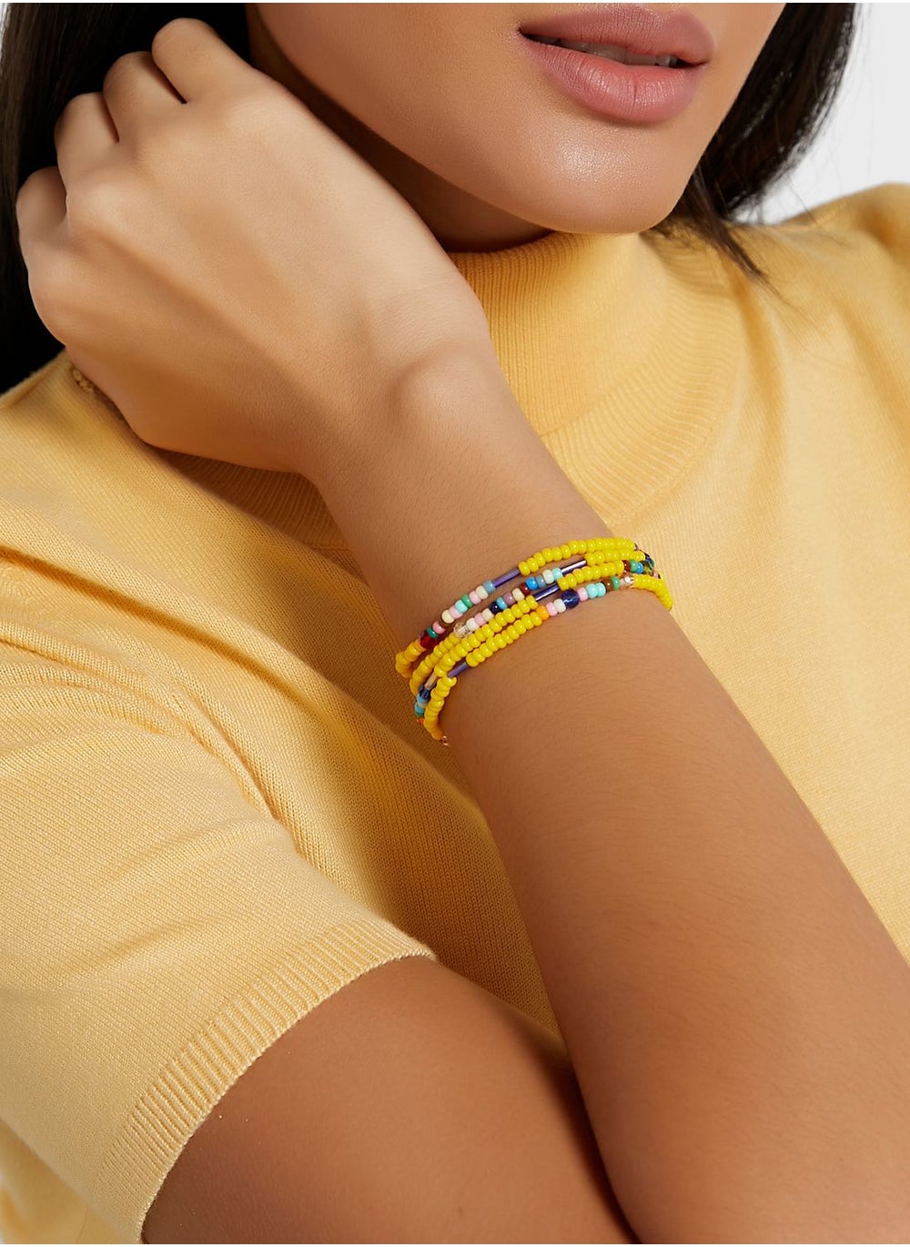 buy-fashionbox-tina-yellow-flower-beaded-wrap-bracelet_sp8